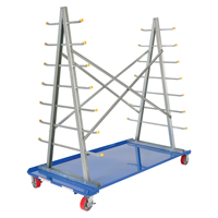 A-Frame Bar & Pipe Cart, Steel, 36-3/4" W x 73-3/4" D x 72-1/2" H, 2000 lbs. Capacity Nuna Depot Inc.