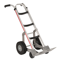 Diable autostabilisant, Prise Double, Aluminium, Hauteur de 55'', Capacit&eacute; 500 lb Nuna Depot Inc.