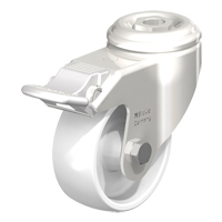 Roulette en nylon r&eacute;sistant aux chocs, Pivotant avec frein, Diam&egrave;tre 3-1/8" (79,5 mm), Capacit&eacute; 265 lb (120 kg) Nuna Depot Inc.