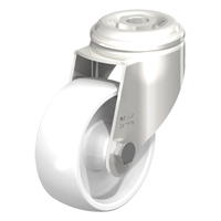Roulette en nylon acier inoxydable, Pivotant, Diam&egrave;tre 3-1/8" (79,5 mm), Capacit&eacute; 265 lb (120 kg) Nuna Depot Inc.
