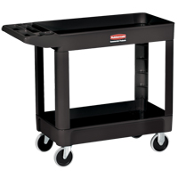 Heavy-Duty Utility Cart - 4520-89, 2 Tiers, 25-7/8" x 33-1/4" x 45-1/4", 500 lbs. Capacity Nuna Depot Inc.