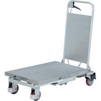Manual Hydraulic Scissor Lift Table, 27-1/2" L x 17-5/8" W, Partial Stainless Steel, 400 lbs. Capacity Nuna Depot Inc.