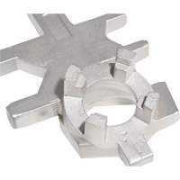 Cl&eacute; pour baril, Ouverture de 3/4"/2", Poign&eacute;e 9-1/2", Acier inoxydable Nuna Depot Inc.