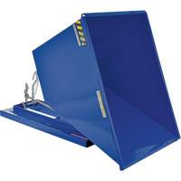 Conteneur autobasculeur, Acier, 1 vg³, Bleu Nuna Depot Inc.