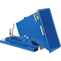 Self-Dumping Hopper, Steel, 1/3 cu.yd., Blue Nuna Depot Inc.