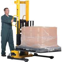 Gerbeur hydraulique manuel, Fonctionnement Pompe manuelle, Capacit&eacute; 2000 lb, Lev&eacute;e max 35" Nuna Depot Inc.