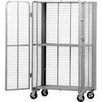 FST Series Folding Security Truck, 1 Tiers, 27" L x 45" W x 77" H, 2000 lbs. Cap. Nuna Depot Inc.