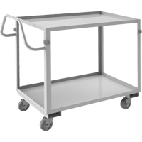 Chariot avec tablettes de calibre industriel, 2 Tiers, 22-1/2" la x 36-1/2" h x 42-7/16" p, Capacit&eacute; 600 lb Nuna Depot Inc.