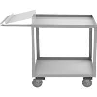Industrial Grade Order Picking Cart, 39" H x 18-1/8" W x 45" D, 2 Shelves, 1200 lbs. Capacity Nuna Depot Inc.