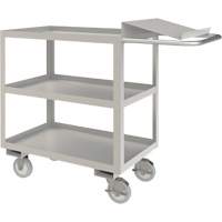 Industrial Grade Order Picking Cart, 39" H x 18-1/8" W x 45" D, 3 Shelves, 1200 lbs. Capacity Nuna Depot Inc.