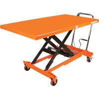Hydraulic Scissor Lift Table, 63" L x 31-1/2" W, Steel, 1100 lbs. Capacity Nuna Depot Inc.
