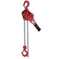 VQ Series Super Light Lever Hoist, 10' Lift, 2300 lbs. (1.6 tons) Capacity, Zinc Chain Nuna Depot Inc.