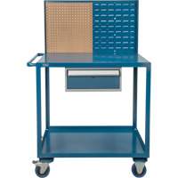 Chariot de service mobile, 2 Tiers, 24" la x 57" h x 40" p, Capacit&eacute; 1200 lb Nuna Depot Inc.