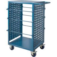 Mobile Wire Spool Cart, Steel, 6 Rod, 21" W x 48" H x 38" D, 1200 lbs. Capacity Nuna Depot Inc.