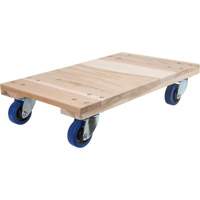 Socles roulants en bois franc pour usage intensif, Roues en Caoutchouc, Capacit&eacute; de 1400 lb, 18" la x 30" p x 7" h Nuna Depot Inc.