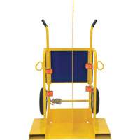 Welding Cylinder Torch Cart, Foam-Filled Wheels, 24" W x 19-1/2" L Base, 500 lbs. Nuna Depot Inc.