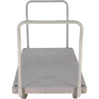 Chariot &agrave; plateforme en plastique robuste, 60" lo x 30" la, 3000 lb cap, Roues Polyur&eacute;thane Nuna Depot Inc.