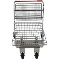 Nestable Wire Cart, Steel, 28-3/4" x 37-1/16" x 59-5/8", 275 lbs. Capacity Nuna Depot Inc.