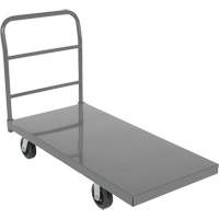 Chariot &agrave; plateforme, 48" lo x 24" la x Capacit&eacute; 2000 lb, Roues en Caoutchouc Nuna Depot Inc.