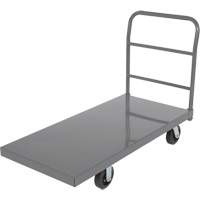 Chariot &agrave; plateforme, 48" lo x 24" la x Capacit&eacute; 2000 lb, Roues en Caoutchouc Nuna Depot Inc.