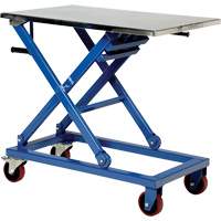 Manual Scissor Lift Table, 37" L x 23-1/2" W, Steel, 660 lbs. Capacity Nuna Depot Inc.