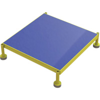 Plateforme de travail en une &eacute;tape &agrave; hauteur r&eacute;glable, 24" la x 24" pr, Capacit&eacute; de 800 lb, Enti&egrave;rement soud&eacute; Nuna Depot Inc.
