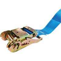 Ratchet Strap, E-Track System, 2" W x 20' L, 1333 lbs. (605 kg) Working Load Limit Nuna Depot Inc.