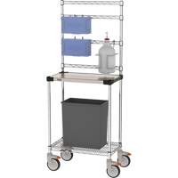 Poste de d&eacute;sinfection, Acier inoxydable, 24" x 60" x 14", Capacit&eacute; 900 lb Nuna Depot Inc.
