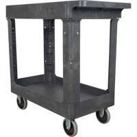 Chariot utilitaire pour l'entretien, 2 tiers, 16-1/2" x 32-1/2" x 34-1/2", Capacit&eacute; 550 lb Nuna Depot Inc.