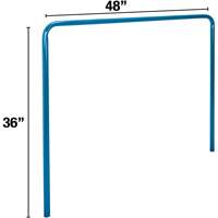 36" x 48" Upright Bracket for Panel Truck Nuna Depot Inc.