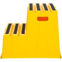 Industrial Step Stool, 2 Steps, 26" x 22-7/16" x 19-11/16" High Nuna Depot Inc.