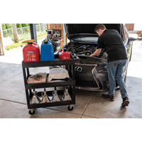 R&acirc;telier mobile, 3 tiers, 35-1/4" x 37-1/4" x 18", Capacit&eacute; 375 lb Nuna Depot Inc.