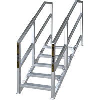 3-5 Step Telescopic Aluminum Smart Stairs Nuna Depot Inc.