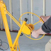 Appareils de levage pour panneaux de cloisons s&egrave;ches Nuna Depot Inc.