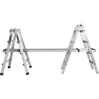 Telescoping Multi-Position Ladder, Aluminum, 300 lbs., CSA Grade 1A Nuna Depot Inc.