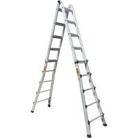 Telescoping Multi-Position Ladder, Aluminum, 300 lbs., CSA Grade 1A Nuna Depot Inc.