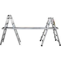 Telescoping Multi-Position Ladder, Aluminum, 300 lbs., CSA Grade 1A Nuna Depot Inc.