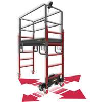 Trousse compl&egrave;te d'&eacute;chafaud motoris&eacute; Buildman Baker 6', 31" p x 118-3/4" h Nuna Depot Inc.