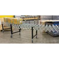 Expandable Conveyor, 18" W x 24' L, 200 lbs. per lin. ft. Capacity Nuna Depot Inc.