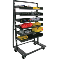 Single-Sided Heavy Duty A-Frame Cart with 6 Trays, 38" x 25" x 63", 2500 lbs. Capacity Nuna Depot Inc.