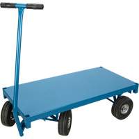Chariot de ramassage &agrave; plateforme pour l'ext&eacute;rieur, 24" la x 48" la x Capacit&eacute; 1000 lb Nuna Depot Inc.