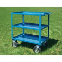 Outdoor Shelf Cart, 3 Tiers, 18" W x 39" H x 33" D, 1200 lbs. Capacity Nuna Depot Inc.