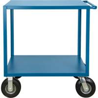 Outdoor Shelf Cart, 2 Tiers, 18" W x 39" H x 33" D, 1200 lbs. Capacity Nuna Depot Inc.