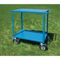 Outdoor Shelf Cart, 2 Tiers, 18" W x 39" H x 33" D, 1200 lbs. Capacity Nuna Depot Inc.