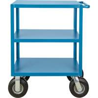 Outdoor Shelf Cart, 3 Tiers, 18" W x 39" H x 33" D, 1200 lbs. Capacity Nuna Depot Inc.