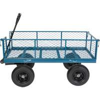 Wagon avec c&ocirc;t&eacute;s rabattables, 24" la x 48" la x Capacit&eacute; 800 lb Nuna Depot Inc.