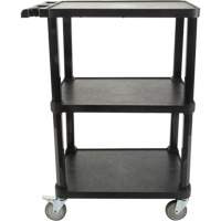 Chariot utilitaire avec tablette plate, 3 tiers, 18-1/8" x 37-3/8" x 27-3/4", Capacit&eacute; 330 lb Nuna Depot Inc.