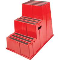 Industrial Step Stool, 3 Steps, 34-13/16" x 22-7/16" x 28-1/2" High Nuna Depot Inc.