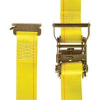Tendeur d'arrimage logistique, Rochet, 2" la x 12' lo, Charge d'utilisation 1000 lb (454 kg) Nuna Depot Inc.