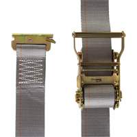 Logistic Strap, Ratchet, 2" W x 16' L, 1000 lbs. (454 kg) WLL Nuna Depot Inc.